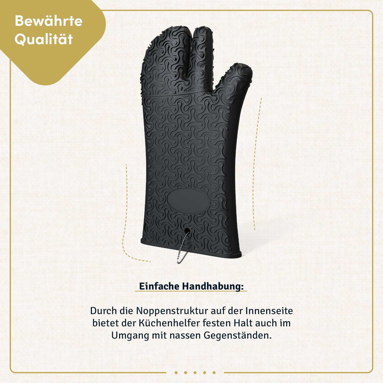 Ein Paar Backofenhandschuhe I 30 cm
