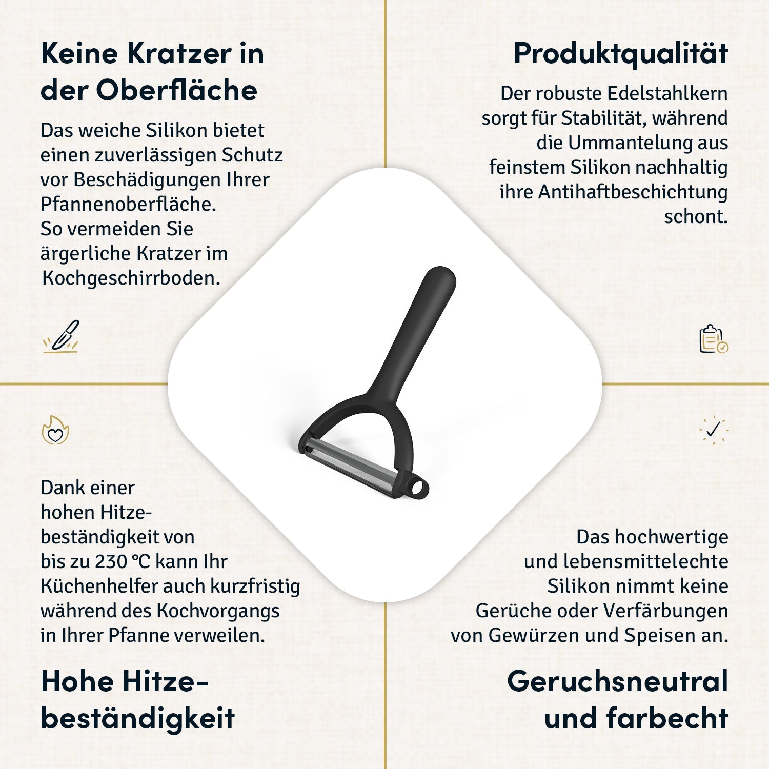 Y Schäler glatt