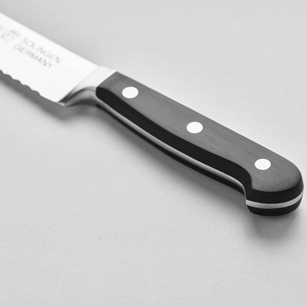 Brotmesser 21 cm, handgeschmiedet in Solingen