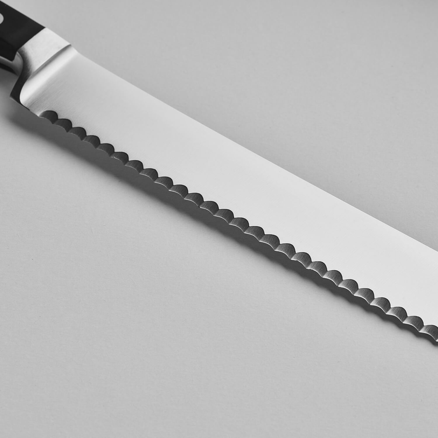 Brotmesser 21 cm, handgeschmiedet in Solingen
