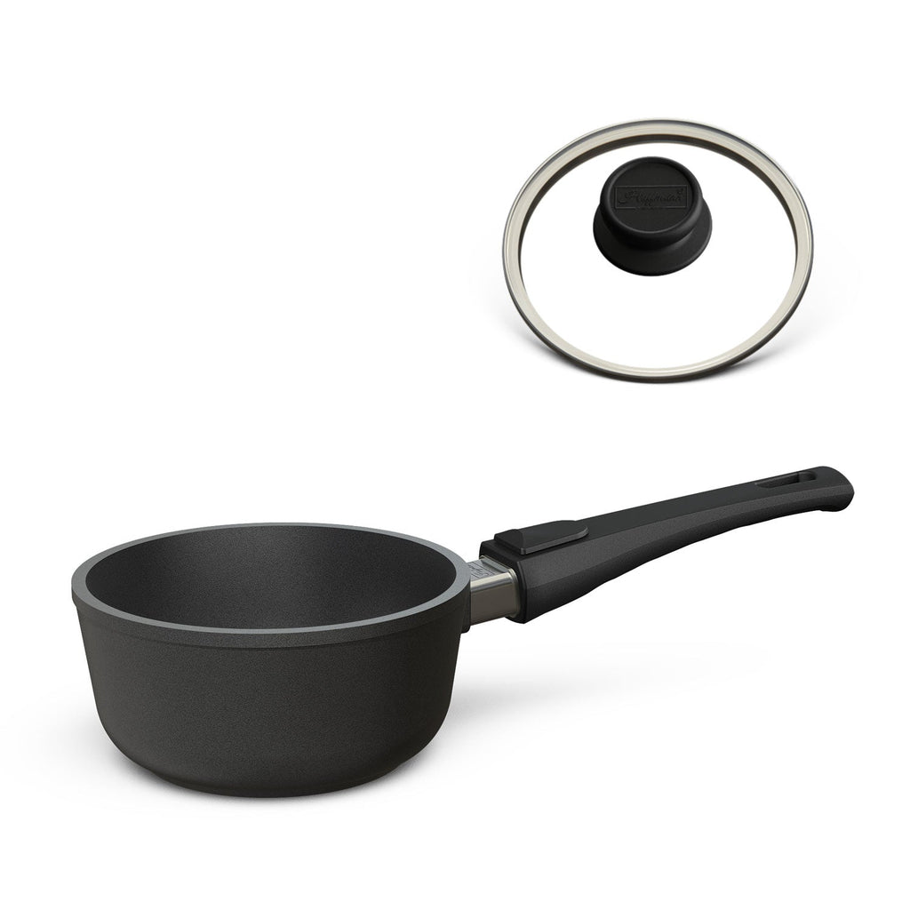 Stieltopf I Stielkasserolle Ø 16 cm I Deckel optional