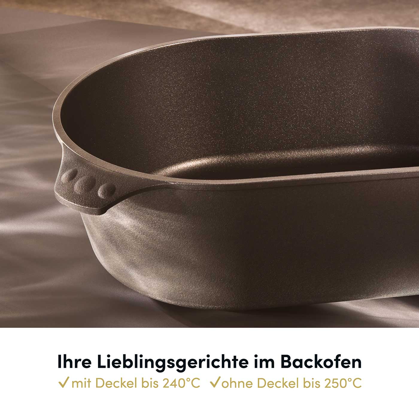 Großer Bräter 41x28 cm I Deckel optional