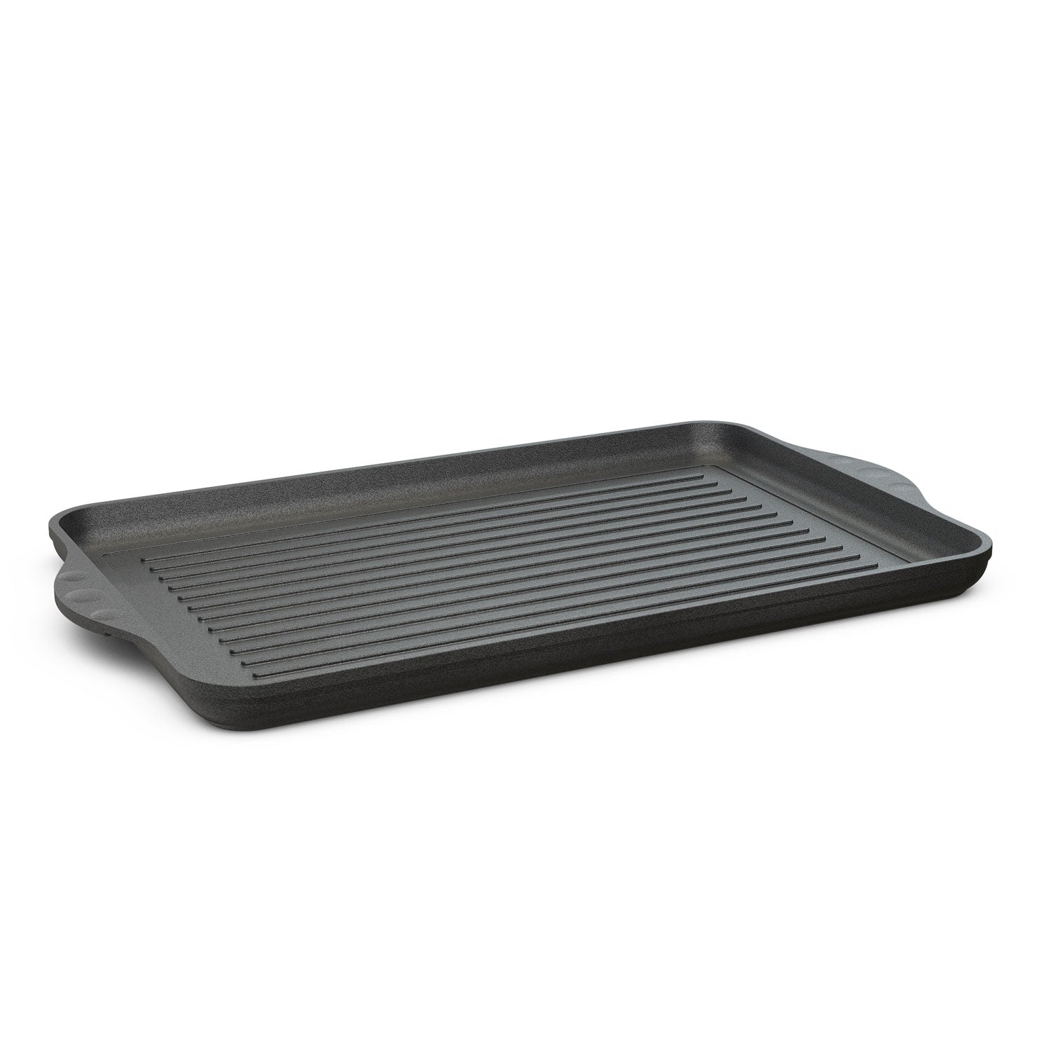 Grillplatte voll geriffelt 49x29 cm