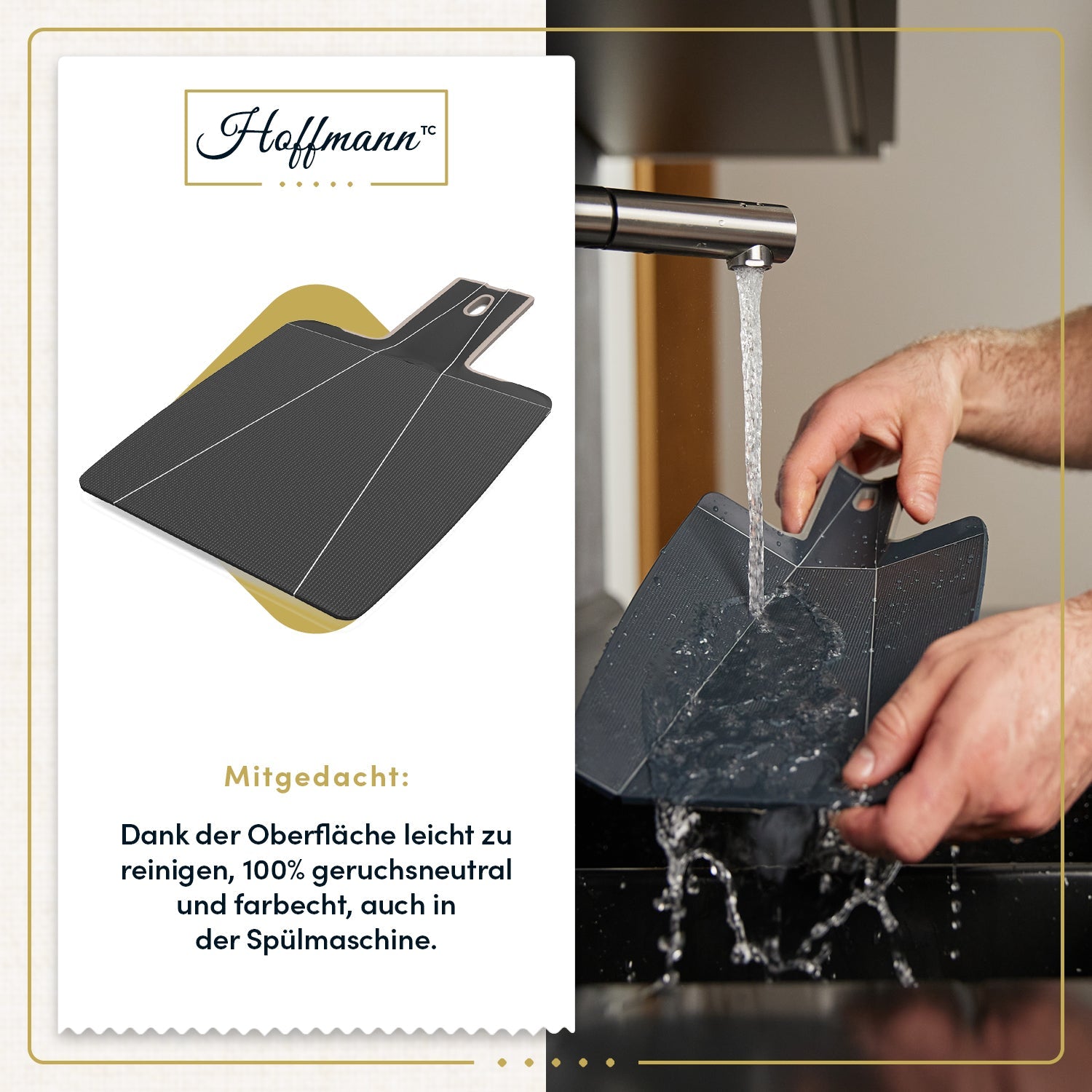 Faltbares Schneidebrett I 34 x 18 cm