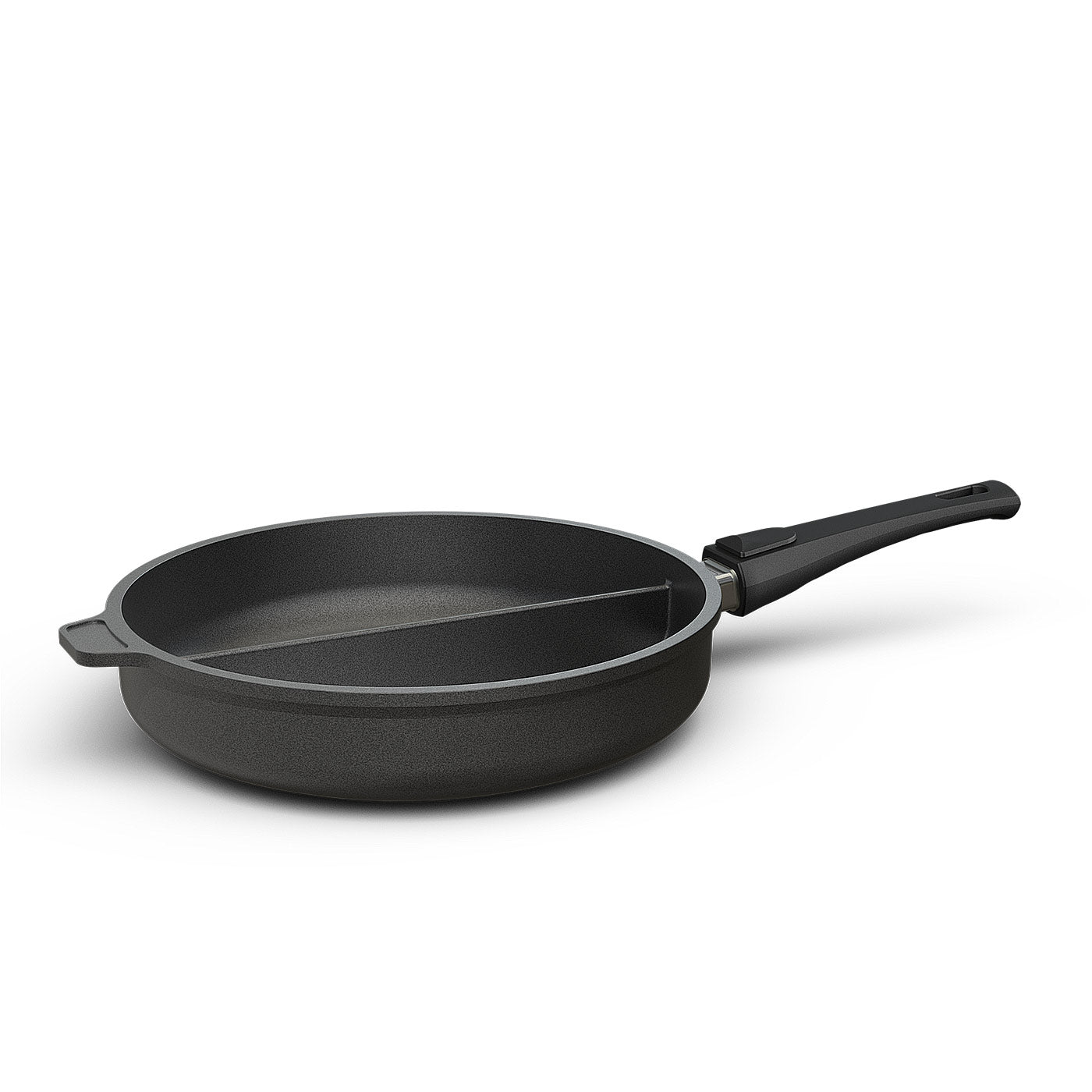 Stegpfanne Zweierlei Ø 28 cm I Deckel optional